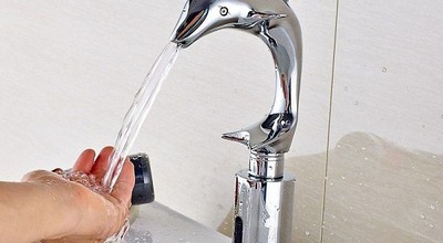 Установка смесителя